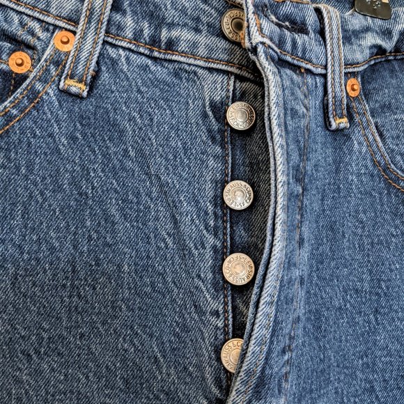 Levi's Ribcage Straight Ankle Women's Jeans - Picture 3 of 5